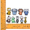 Wholesale Cartoon Animal Series PVC Soft Rubber 3D Beads