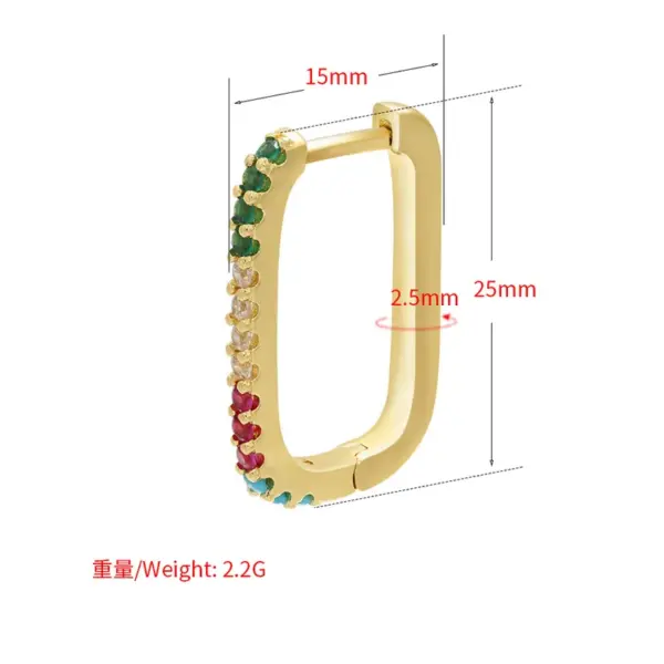 Wholesale Plating Copper Copper Earrings
