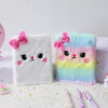 Wholesale Cartoon Plush Notebook Cute Girls Embroidery Account Book