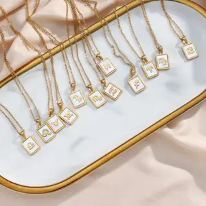 PVD Coated Real Gold Plated 18K Gold Constellation 304 Stainless Steel Fashion Waterproof Non Tarnish 304 Stainless Steel Necklace