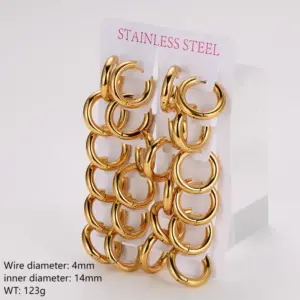 [Gold] Wire Diameter 4mm, Inner Diameter 14mm