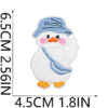 oly-cc36623246e8194c7f3acf3359fd61ad Wholesale Cute Dummy Duck Embroidery Cloth Sticker Chilen's Clothes Decoration Patch Big White Goose Computer Embroidery Seal Ironing