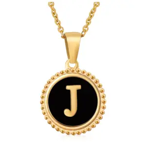 Gold J (Including Chain)