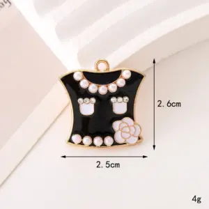 D894 Plum Blossom Clothes (Black) / Diy Ornament