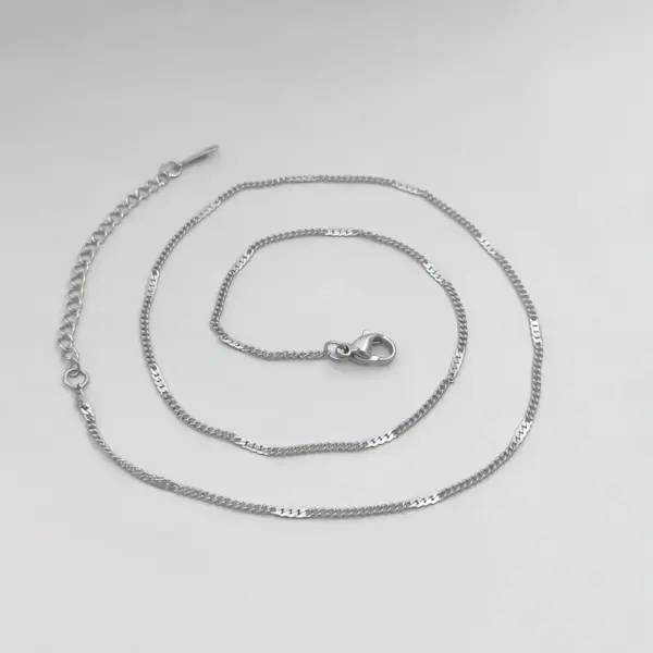 Wholesale Jewelry Casual Simple Style Solid Color 201 Stainless Steel Necklace