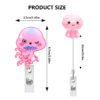 Wholesale New Summer Jellyfish Dolphin Cute Telescopic Clip Easy Pull ID Buckle Rotating Medical Gift Scroll Easy Pull Buckle