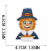 oly-cc9721c0ca9510dc1e131817b59f2c86 Wholesale Xiaotian Thanksgiving Embroidery Cloth Sticker Autumn Harvest Pumpkin Food Theme Patch Sticker Computer Embroidery Label Corn
