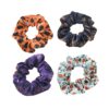 Wholesale New Halloween Ghost Witch Hat Scrunchie High Elastic Fabric Women's Hair Tie Fashion Hair Accessory