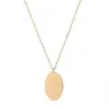 oly-ccb3ec6afc8987d29665309bc51ac933 Wholesale PVD Coated 14K Gold Real Gold Plated Geometric Stainless Steel Fashion Waterproof Non Tarnish 304 Stainless Steel Necklace