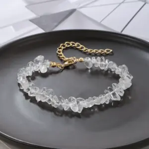 NJ0018-11 White Crystal Stone