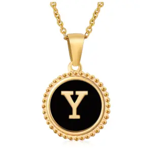 Black Y (Including Chain)