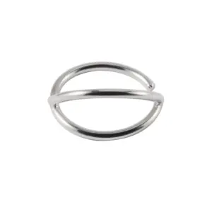 Steel Double-Layer Arc / Rod Thickness * Inner Diameter 0.8x8mm