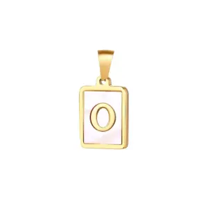 Gold / Letter O without Chain