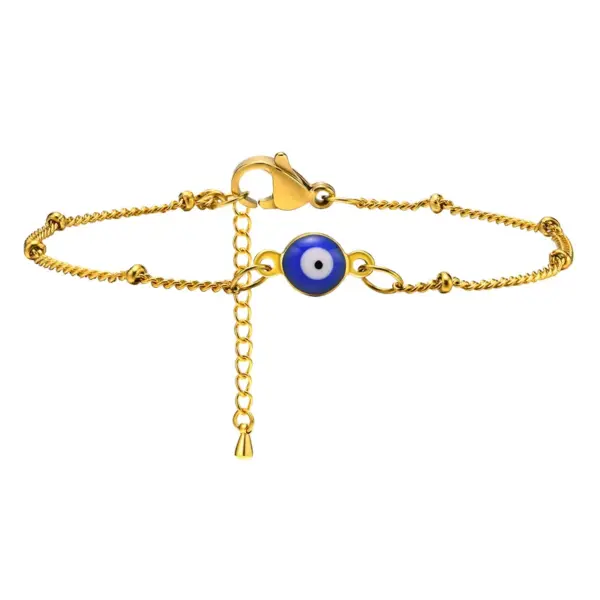 Fashion Eye 201 Stainless Steel Stainless Steel Bracelets In Bulk