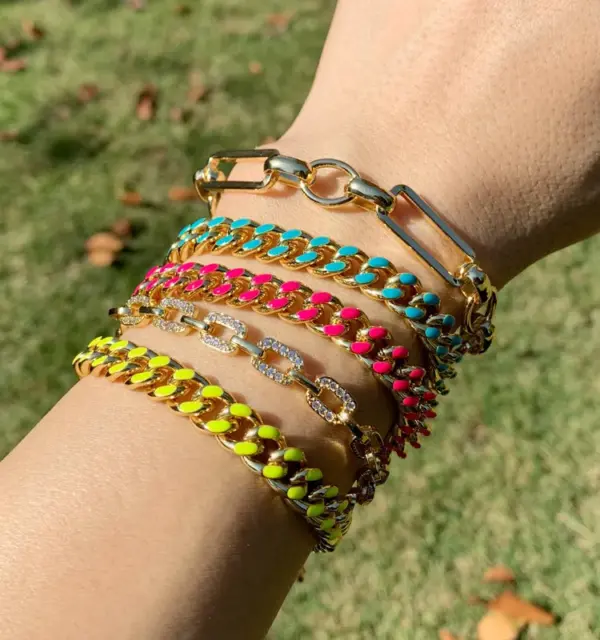 Copper Stoving Varnish Geometric No Inlaid Copper Bracelets