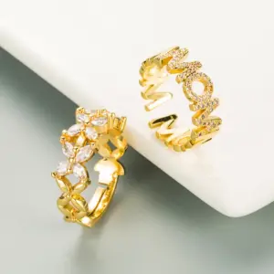 Wholesale Fashion Geometric Copper Artificial Gemstones In Bulk