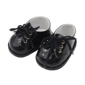 Black / 9cm leather shoes