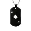 Wholesale Fashion Poker Stainless Steel Plating Pendant Necklace 1 Piece