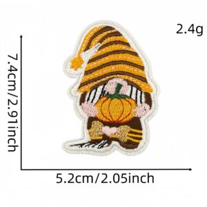 Autumn turkey pastoral cloth sticker 6#