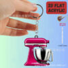 Wholesale Mini Kitchen Mixer Acrylic Pendan Keychains
