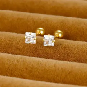 Gold / 4mm Pair