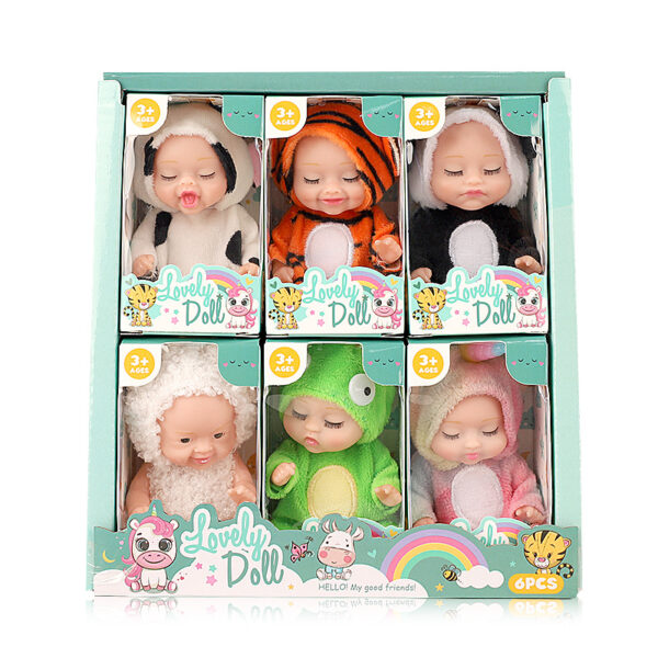 oly-ccfb6afc2d2e8aeb7e34102f8b7b2ac4 Wholesale Cross-border Rebirth Doll 6 Expression Simulation Ser Cute Sping Sping Sping BJD Doll Toys Wholesale Foreign Trade