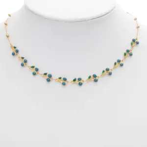 Gold + Blue / 45+5cm