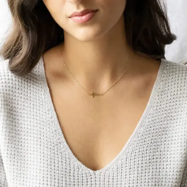 Wholesale Fashion Geometric Stainless Steel Plating Necklace 1 Piece