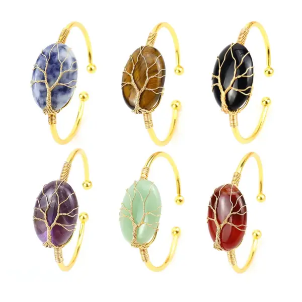 Wholesale Casual Geometric Crystal Copper Cuff Bracelets Wristband Bracelets In Bulk