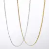Wholesale Trendy Snake Bone Chain Necklace Electroplated Stainless Steel Titanium Steel Vacuum Color Preservation Hip Hop Fashion Jewelry