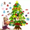oly-cd218d255870c1f28a42964f35666a49 Wholesale Cross-Border New felt Christmas tree Christmas decorations Children DIY felt cloth Christmas tree Christmas children's ornaments