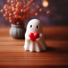 Wholesale Cross-border New Halloween Cute White Ghost Party Decoration Courtyard Decoration Study Desktop Decoration Small Ornaments