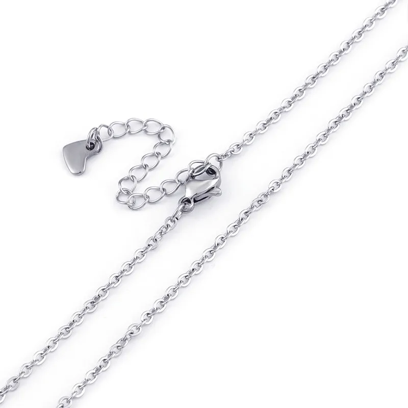 Wholesale PVD Coated 18K Gold Plated Geometric Titanium Steel Fashion Waterproof Non Tarnish 304 Stainless Steel Lobster Trigger Clasp Closure Necklac