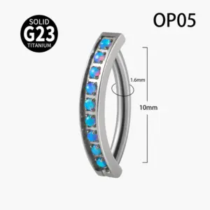 Steel Color OP05-1.6x10mm / As Shown in the Figure (Titanium)