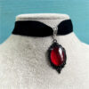 Wholesale Cross Border Trade Handmade Veet Vintage Necklace Various Gothic Jewelry