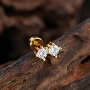 3348 Gold / Ear Studs