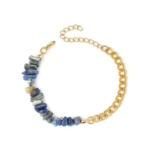 Blue Grain Gravel / Gold