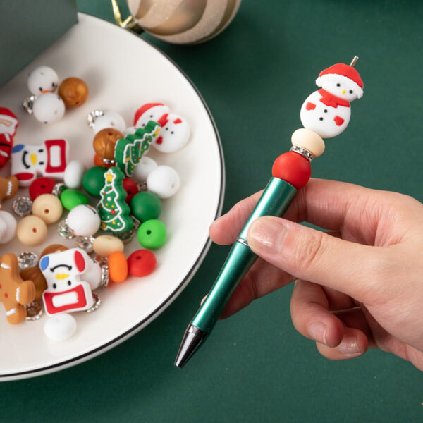 oly-cd755e90defbd717cbd841fb05898fa5 Wholesale beaded pens Christmas Bead Pen Creative DIY