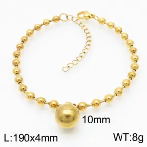 10mm Gold Bracelet KB167259-Z