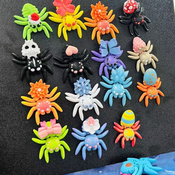 oly-cdb91cd143b61d946379f43be2189e3e Wholesale Cross-Border New Multi-Color 3D Printing Popular Toy Model Magnetic Spider Creative Ornaments Artificial Model Small Spider