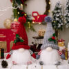 Wholesale Christmas Knitted Hat with Lights Doll Ornaments