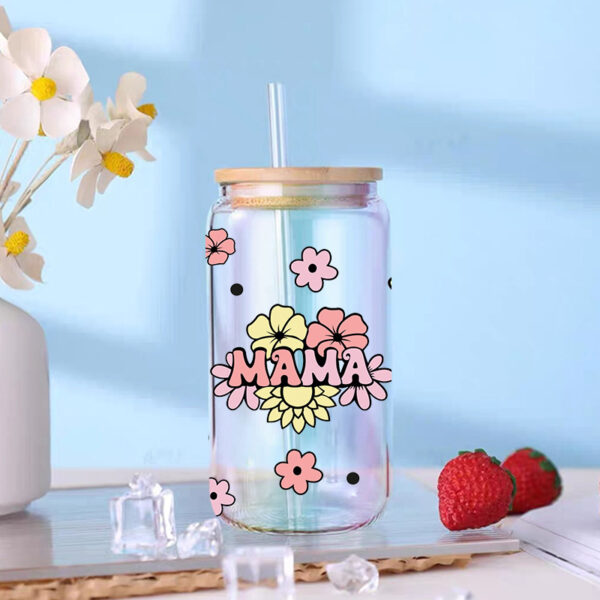 oly-cdd5a4d5f721e7f527060bb65e983b6e Wholesale UV transfer sticker glass crystal label Crystal sticker cross-border special sticker for 16oz glass cup 23cmX11cm