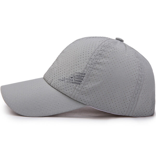 Wholesale Hat Men's Summer Thin Sunshade Peaked Cap Outdoor Quick-Drying Hat Women's Casual Breathable Mesh Fishing Sun Baseball Cap
