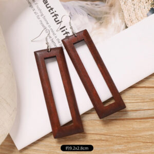 Style 19 (dark brown hollow long shape)
