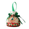 Wholesale Christmas Gift Velvet Apple Bag Handbag Drawstring Bag