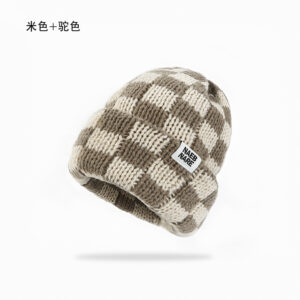Beige + camel / M(56-58cm)