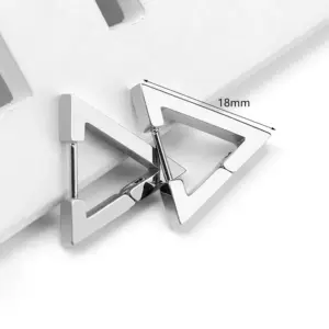 Large Triangle Steel Color 18mm One Piece