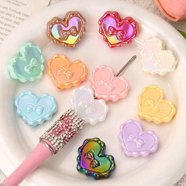 Wholesale Heart-shaped beaded bow