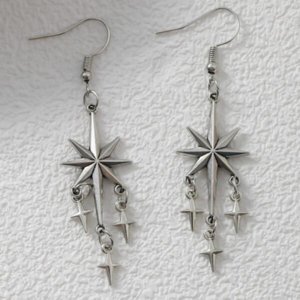 Wholesale Original cross-border foreign trade Europe and the United States Gothic new personalized innovative alloy earrings factory direct sales