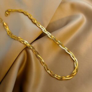 Three-layer textile gold